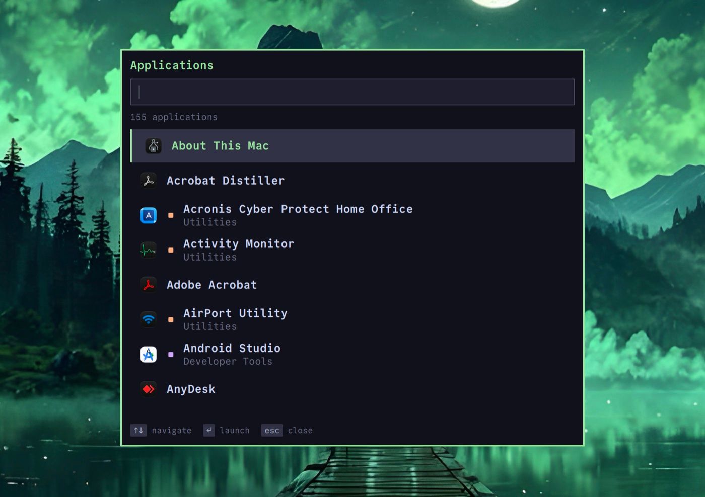 App launcher
